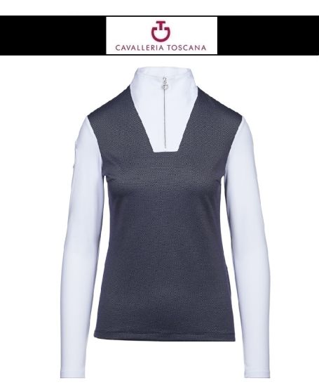 CT Damen Langarm Shirt COLLAR LS Polo - F791