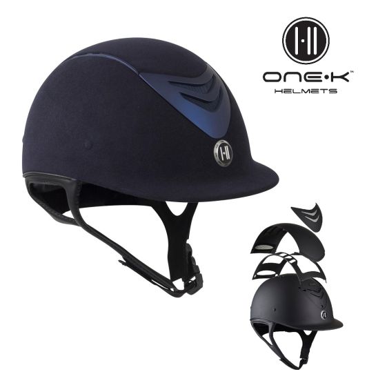 OneK Reithelm DEFENDER Convertible Chamude - navy