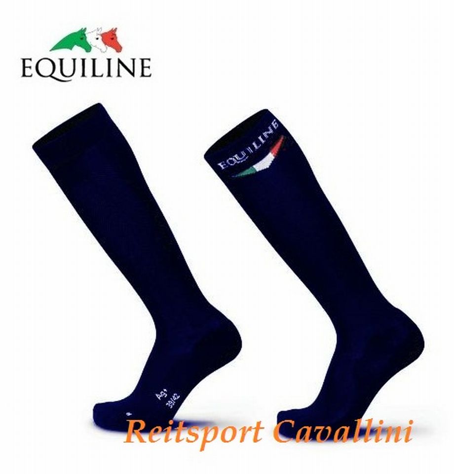 EQUILINE Reitsocke SILVER PLUS LIGHT - navy
