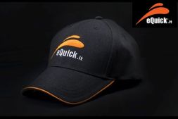 eQuick CAP - schwarz/orange