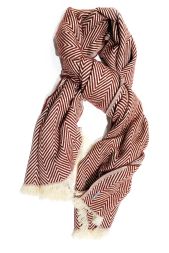 HARCOUR Schal FRED Scarf Woman - plum