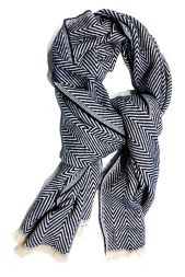 HARCOUR Schal FRED Scarf Woman - marine