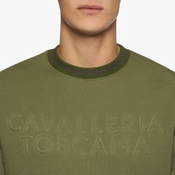 Cavalleria Toscana Embossed CT CREW Sweatshirt